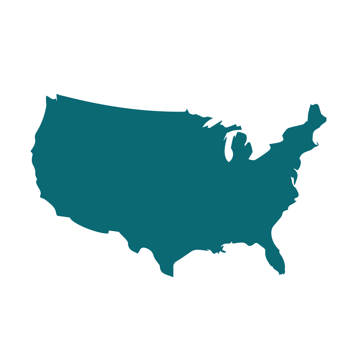 A Map of the United States